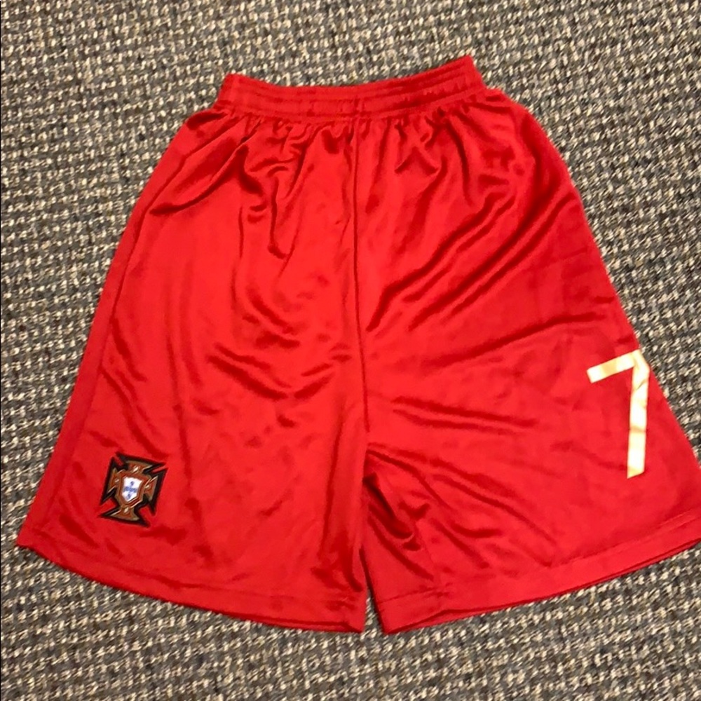 Ronaldo Portugal shorts